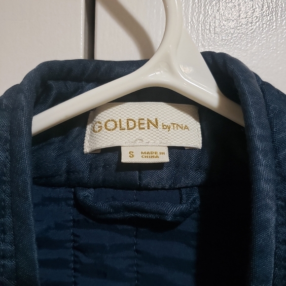 ARITZIA Golden by TNA Quilted Harmon Kimono Jacket Size Small - Picture 6 of 10